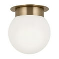 thumbnail image 1 of 52586CPZ Kichler Lighting Albers - 1 Light Flush Mount-8.5 Inches Tall and 8 Inches Wide-Champagne Bronze Finish, 1 of 6