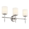 thumbnail image 1 of 55142PN Kichler Lighting Ali - 3 Light Bath Bracket In Traditional Style-11.5 Inches Tall and 23.25 Inches Wide-Polished Nickel Finish, 1 of 10