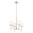 thumbnail image 1 of 52504PN Kichler Lighting Ali - 4 Light Chandelier In Traditional Style-19.5 Inches Tall and 20 Inches Wide-Polished Nickel Finish    -Traditional, 1 of 6