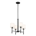 thumbnail image 1 of 52504BK Kichler Lighting Ali - 4 Light Chandelier In Traditional Style-19.5 Inches Tall and 20 Inches Wide-Black Finish    -Traditional Installation, 1 of 6