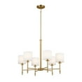 thumbnail image 1 of 52500BNB Kichler Lighting Ali - 6 Light Chandelier In Traditional Style-22.5 Inches Tall and 28 Inches Wide-Brushed Natural Brass Finish, 1 of 9