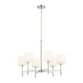 thumbnail image 1 of 52500PN Kichler Lighting Ali - 6 Light Chandelier In Traditional Style-22.5 Inches Tall and 28 Inches Wide-Polished Nickel Finish    -Traditional, 1 of 6