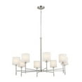 thumbnail image 1 of 52502PN Kichler Lighting Ali - 8 Light Chandelier In Traditional Style-27 Inches Tall and 38.75 Inches Wide-Polished Nickel Finish    -Traditional, 1 of 6