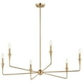 thumbnail image 1 of Kichler Lighting - Alvaro - 6 Light Chandelier-19.25 Inches Tall and 40.25, 1 of 6