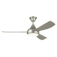 thumbnail image 1 of Kichler Lighting - Ample - 3 Blade Ceiling Fan with Light Kit In Modern, 1 of 9
