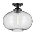 thumbnail image 1 of Kichler Lighting - Avery - 1 Light Semi-Flush Mount-13.5 Inches Tall and 14.5, 1 of 6