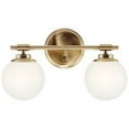 thumbnail image 1 of 55171CPZ Kichler Lighting Benno - 10W 2 LED Bath Vanity In Industrial Style-8.75 Inches Tall and 14.75 Inches Wide-Champagne Bronze Finish, 1 of 6