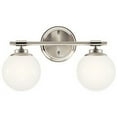 thumbnail image 1 of 55171PN Kichler Lighting Benno - 10W 2 LED Bath Vanity In Industrial Style-8.75 Inches Tall and 14.75 Inches Wide-Polished Nickel Finish, 1 of 6