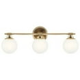 thumbnail image 1 of 55172CPZ Kichler Lighting Benno - 15W 3 LED Bath Vanity In Industrial Style-8.75 Inches Tall and 24.5 Inches Wide-Champagne Bronze Finish, 1 of 10