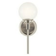 thumbnail image 1 of 55170PN Kichler Lighting Benno - 5W 1 LED Wall Sconce In Industrial Style-13.75 Inches Tall and 5.25 Inches Wide-Polished Nickel Finish, 1 of 6