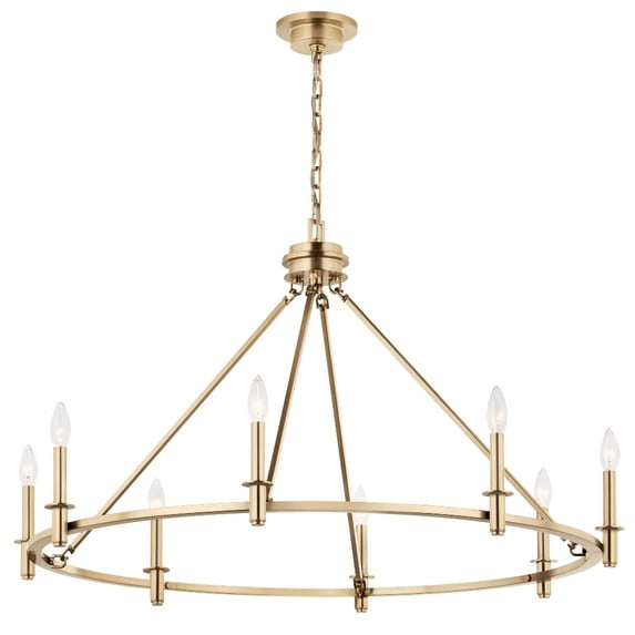 Kichler Lighting - Carrick - 8 Light Chandelier-23.75 Inches Tall and 40.75