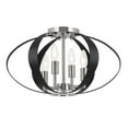 thumbnail image 1 of 52588PN Kichler Lighting Cecil - 4 Light Flush Mount-10.5 Inches Tall and 17.75 Inches Wide-Polished Nickel Finish, 1 of 7