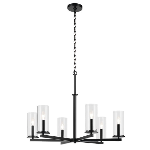 Kichler Lighting - Crosby - 6 Light Chandelier-21.75 Inches Tall and 32.25
