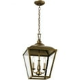thumbnail image 1 of Kichler 52474 Dame 2 Light 13" Wide Taper Candle Pendant - Character Bronze, 1 of 10
