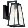 thumbnail image 1 of 49330BK Kichler Lighting Delison - 1 Light Small Outdoor Wall Mount In Lodge Style-11.5 Inches Tall and 6.5 Inches Wide, 1 of 9