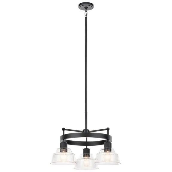 Kichler Lighting - Eastmont - 3 Light Small Chandelier In Vintage Industrial