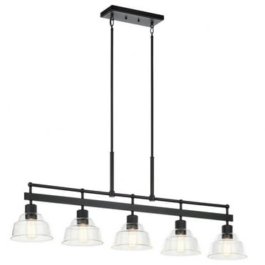 Kichler Lighting - Eastmont - 5 Light Linear Chandelier In Vintage Industrial