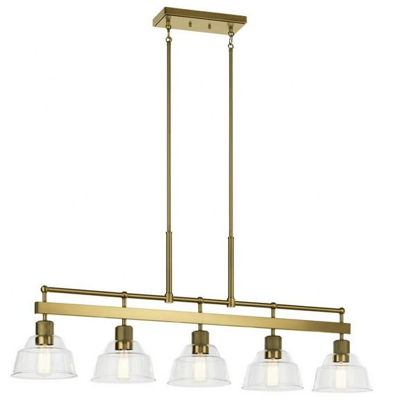Kichler Lighting - Eastmont - 5 Light Linear Chandelier In Vintage Industrial