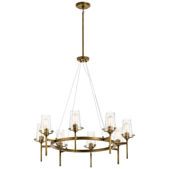 Kichler Lighting - Eight Light Chandelier - Chandelier 1 Tier Large - Alton - 8