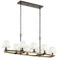 thumbnail image 1 of Kichler Lighting - Eight Light Linear Chandelier - Chandelier Linear (Double) -, 1 of 7