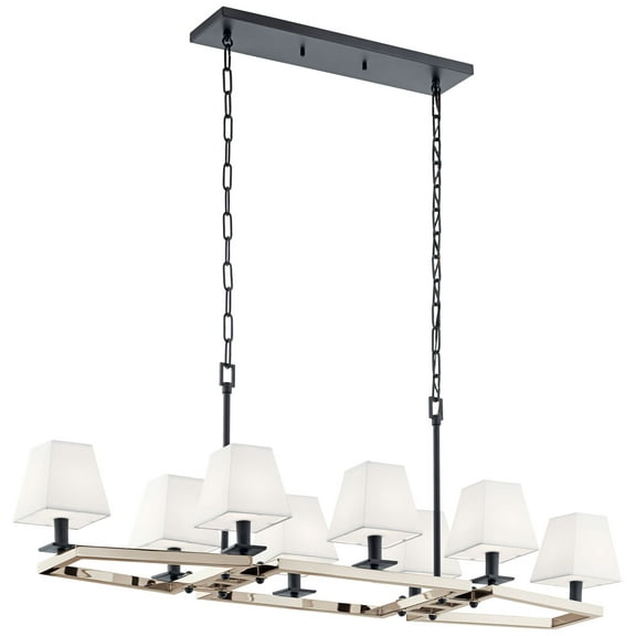 Kichler Lighting - Eight Light Linear Chandelier - Chandelier Linear (Double) -