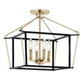 thumbnail image 1 of Kichler Lighting - Eisley - 4 Light Semi-Flush Mount-14 Inches Tall and 16, 1 of 4