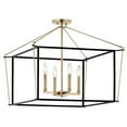 thumbnail image 1 of Kichler Lighting - Eisley - 4 Light Semi-Flush Mount-20 Inches Tall and 24, 1 of 6