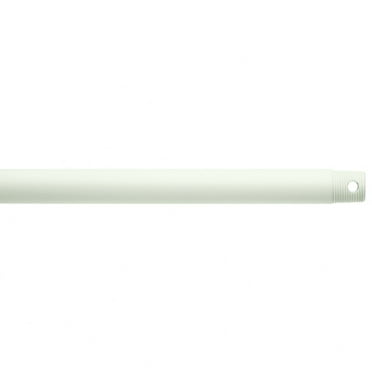 360004MWH-Kichler Lighting-Downrod - Climates - Downrod for use with Kichler Fans-48 Inch Down Rod Length-Matte White Finish