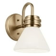 thumbnail image 1 of 55153CPZ Kichler Lighting Farum - 1 Light Wall Sconce-9.5 Inches Tall and 7.25 Inches Wide-Champagne Bronze Finish, 1 of 8