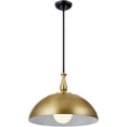 thumbnail image 1 of 52477NBR Kichler Lighting Fira - 1 Light Pendant In Homestead Style-13.75 Inches Tall and 18 Inches Wide-Natural Brass Finish, 1 of 10