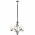 thumbnail image 1 of 44072NI Kichler Lighting Vara - 5 light Medium Chandelier - 23.75 inches tall by 25.25 inches wide-Brushed Nickel Finish    -Traditional Installation, 1 of 2