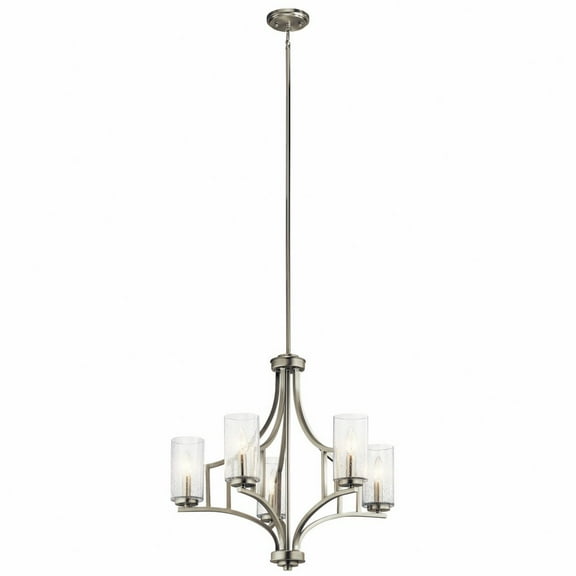 44072NI Kichler Lighting Vara - 5 light Medium Chandelier - 23.75 inches tall by 25.25 inches wide-Brushed Nickel Finish    -Traditional Installation