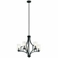 thumbnail image 1 of 44072DBK Kichler Lighting Vara - 5 light Medium Chandelier - 23.75 inches tall by 25.25 inches wide-Distressed Black Finish    -Traditional, 1 of 2