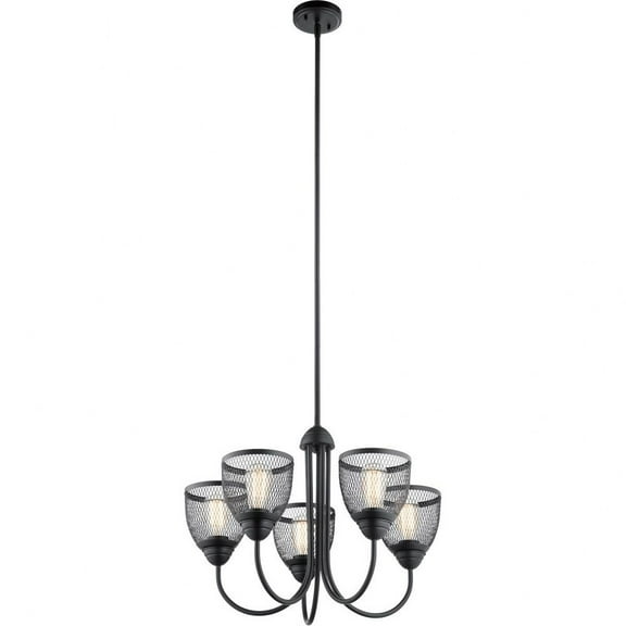 Kichler Lighting - Five Light Chandelier - Chandelier 1 Tier Medium - Voclain -