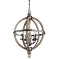thumbnail image 1 of Kichler Lighting - Five Light Chandelier - Chandelier 1 Tier Small - Rustic, 1 of 3