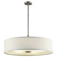 thumbnail image 1 of 42196NI Kichler Lighting 5 light Pendant - with Transitional inspirations - 12 inches tall by 30 inches wide-Brushed Nickel Finish, 1 of 5