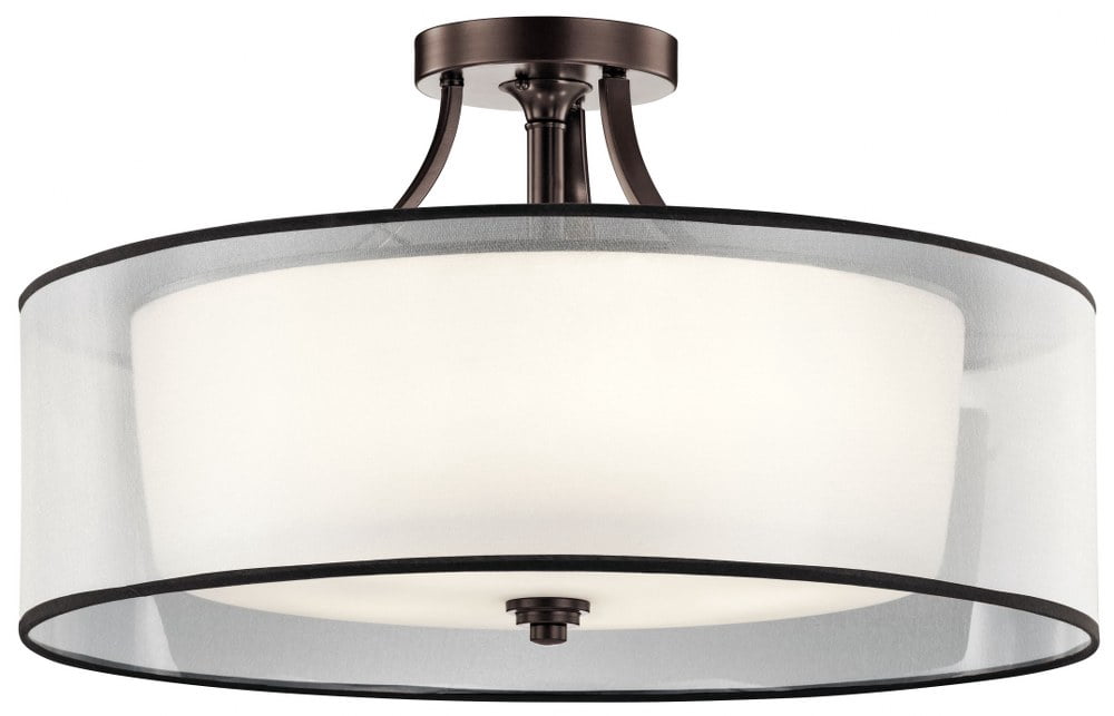 42399MIZ-Kichler Lighting-Lacey - 5 light Semi-Flush Mount - with ...