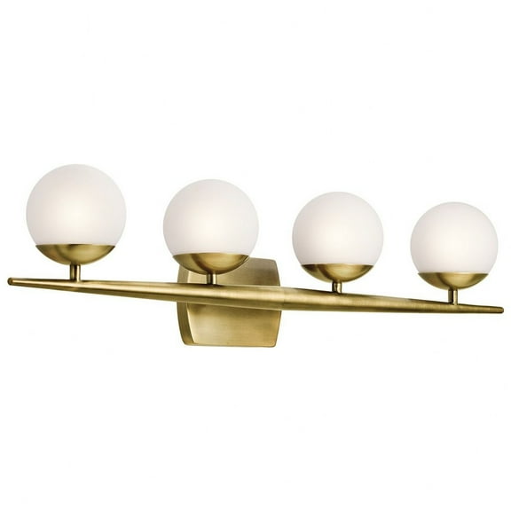 Kichler Lighting - Four Light Bath - Jasper - 4 Light Bath Vanity In Mid-Century