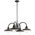 thumbnail image 1 of 52407WZC Kichler Lighting Marrus - 4 Light Small Chandelier In Vintage Industrial Style-12.5 Inches Tall and 31.5 Inches Wide     -Traditional, 1 of 4