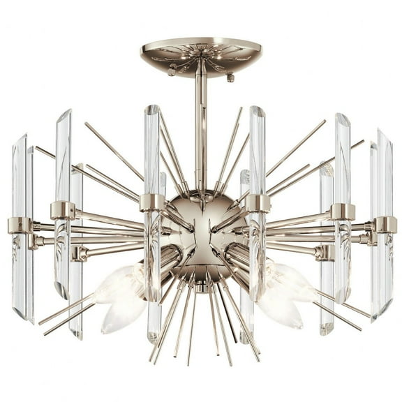 Kichler Lighting - Four Light Semi Flush Mount - Semi Flush Light - Eris - 4