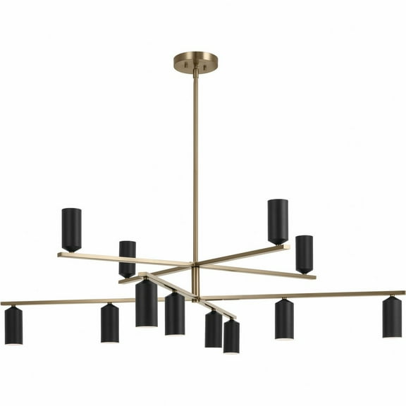Kichler Lighting - Gala - 12 Light Chandelier-16 Inches Tall and 55.75 Inches