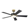thumbnail image 1 of Kichler Lighting - Icon - 5 Blade Ceiling Fan with Light Kit In Art Deco, 1 of 10
