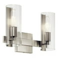 thumbnail image 1 of 55167NI Kichler Lighting Jemsa - 2 Light Bath Vanity In Modern Style-9.75 Inches Tall and 13.75 Inches Wide-Brushed Nickel Finish, 1 of 7