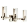 thumbnail image 1 of 55168PN Kichler Lighting Jemsa - 3 Light Bath Vanity In Modern Style-9.75 Inches Tall and 22.75 Inches Wide-Polished Nickel Finish, 1 of 9