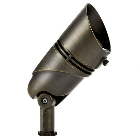 VLO Hight Lumen 35 Degree 2700K LED Landscape Accent Light in Centennial Brass