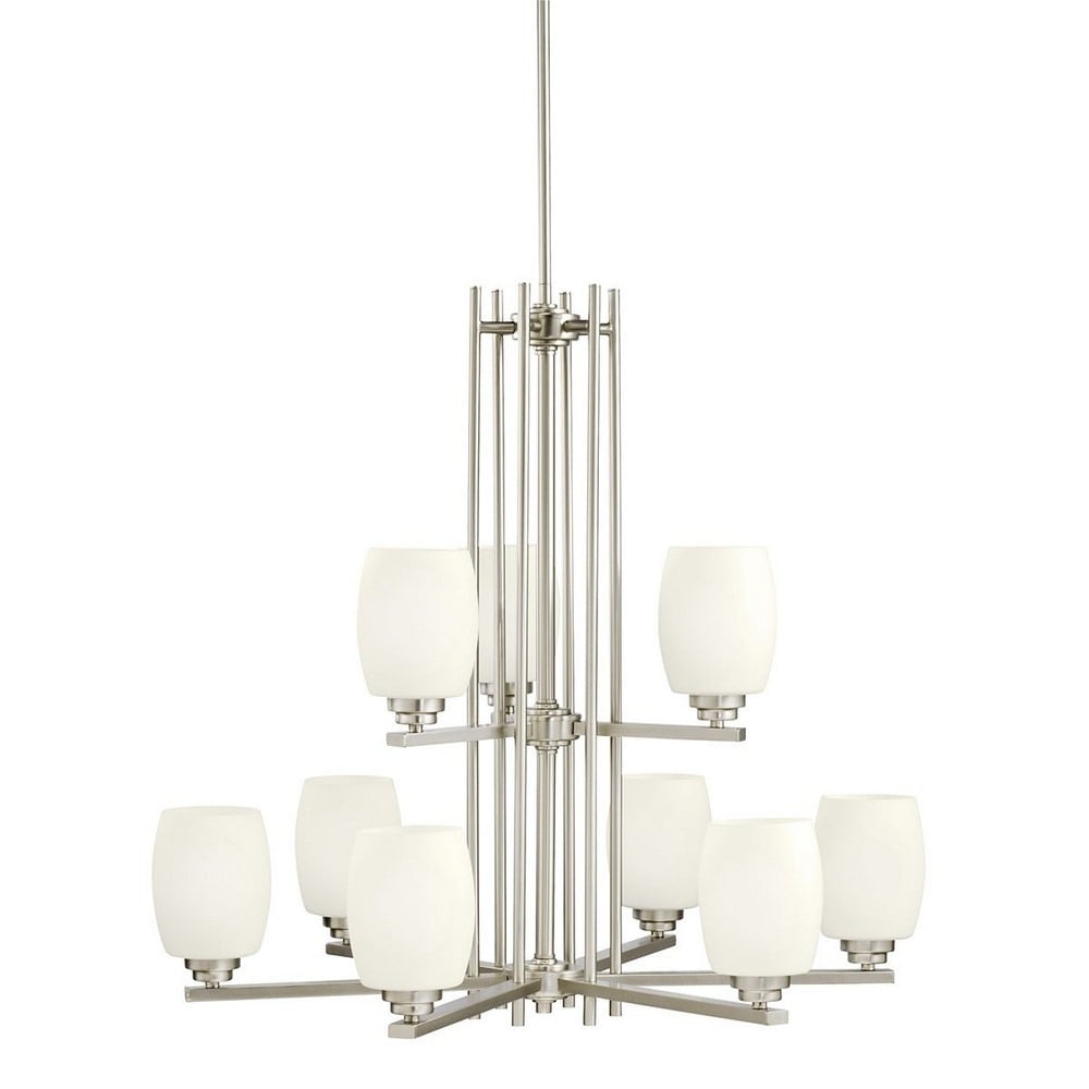 Kichler Lighting LED Chandelier Eileen 9 Light 2Tier Chandelier
