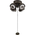 thumbnail image 1 of Kichler Lighting - LED Fan Fitter - 9W 4 LED Turtle Fitter - with Traditional, 1 of 1