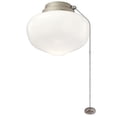 thumbnail image 1 of Kichler Lighting - LED Fan Light Kit - Fan Light Kits - 9W 1 LED Schoolhouse, 1 of 1