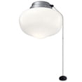 thumbnail image 1 of Kichler Lighting - LED Fan Light Kit - Fan Light Kits - 9W 1 LED Schoolhouse, 1 of 1