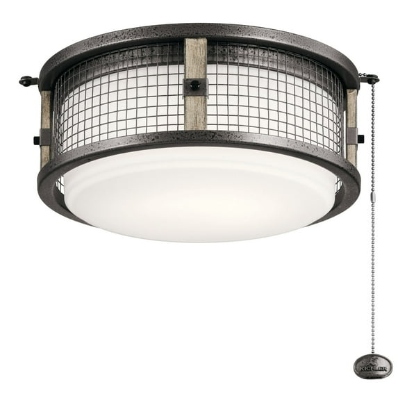 Kichler Lighting - LED Fan Light Kit - Ahrendale - 17W 1 LED Ceiling Fan Light